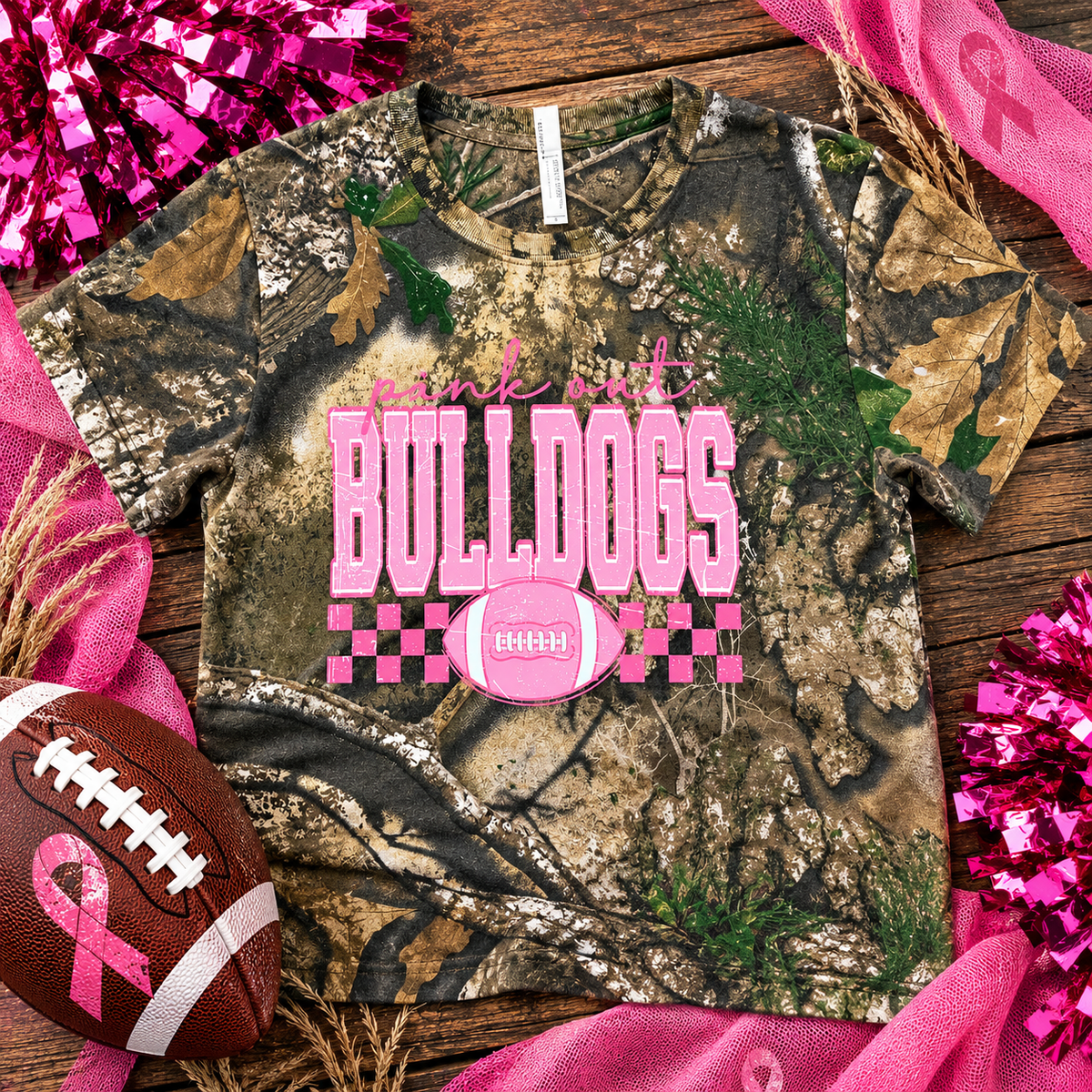 Bulldogs Pink Out Tee