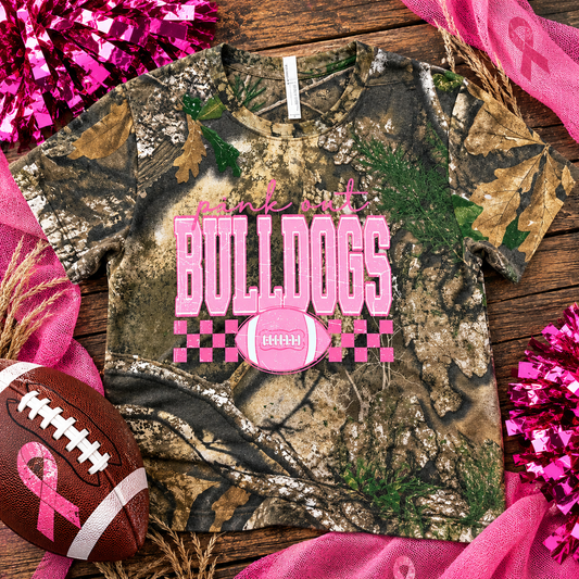 Bulldogs Pink Out Tee