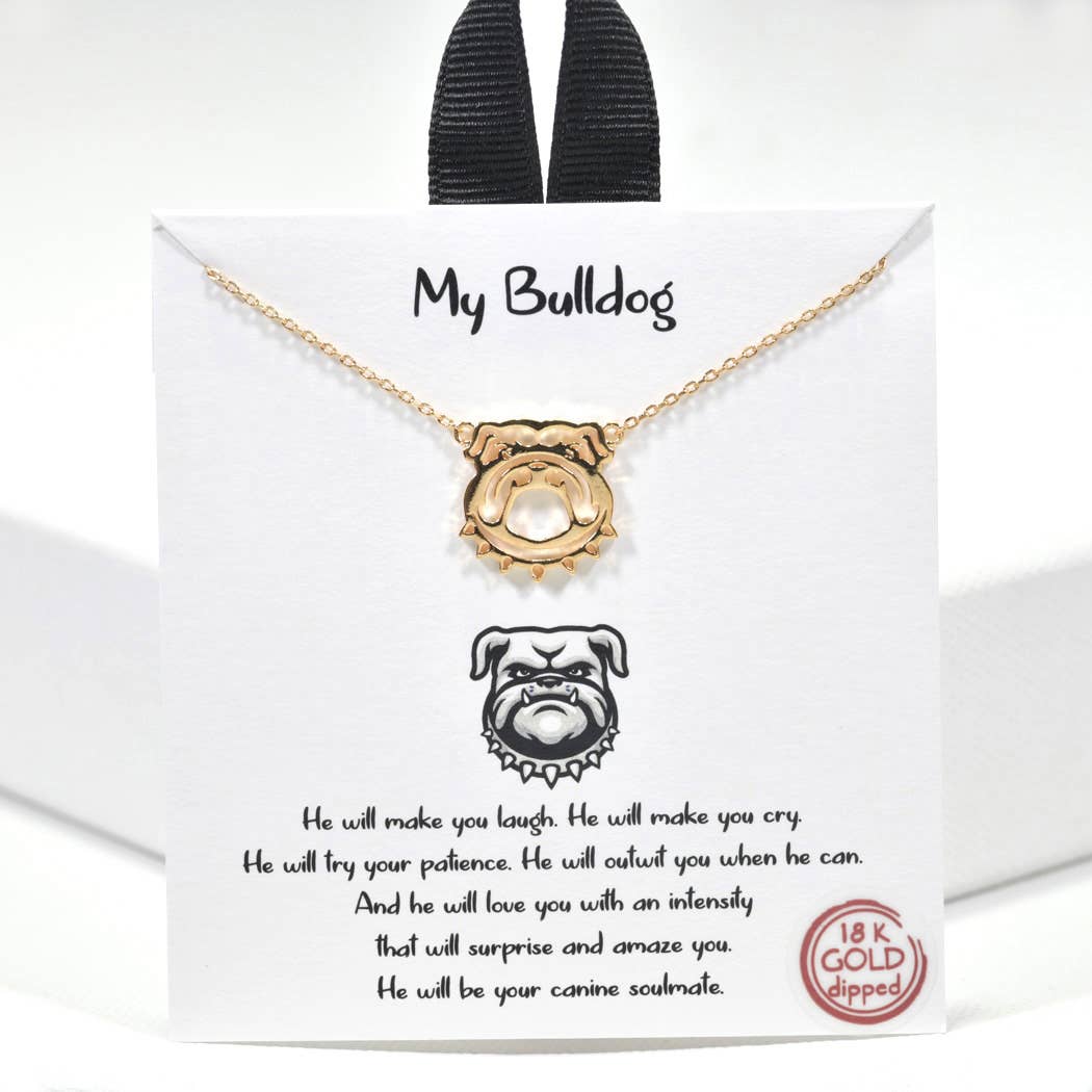 My Bulldog Necklace