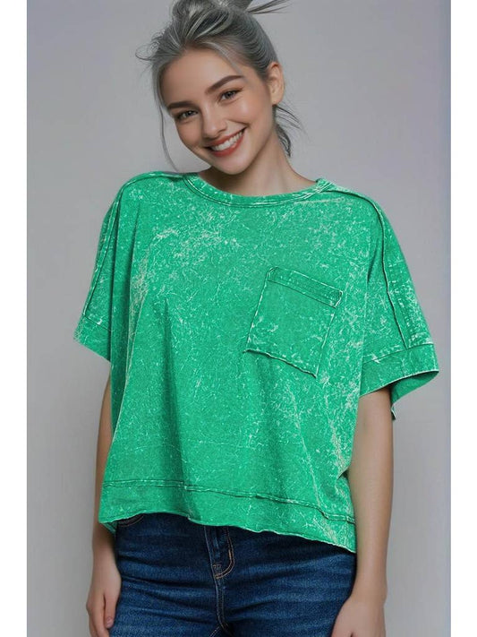 Washed Oversized Tee