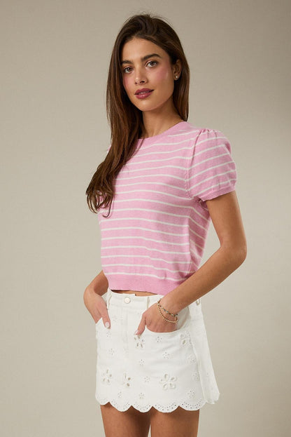 Spring Striped Sweater