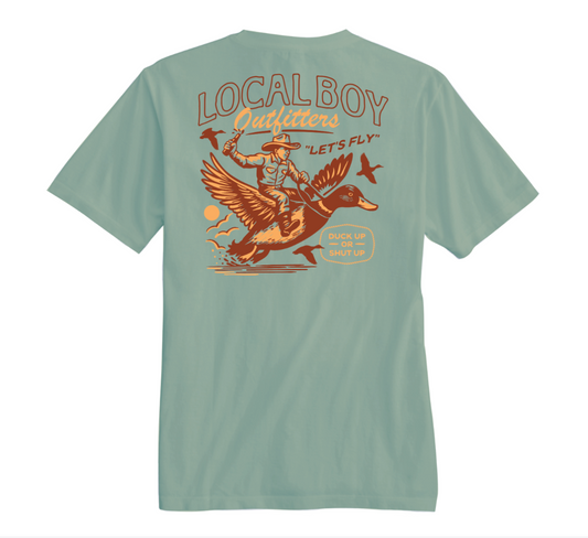 Duck Up SS Tee - BAY
