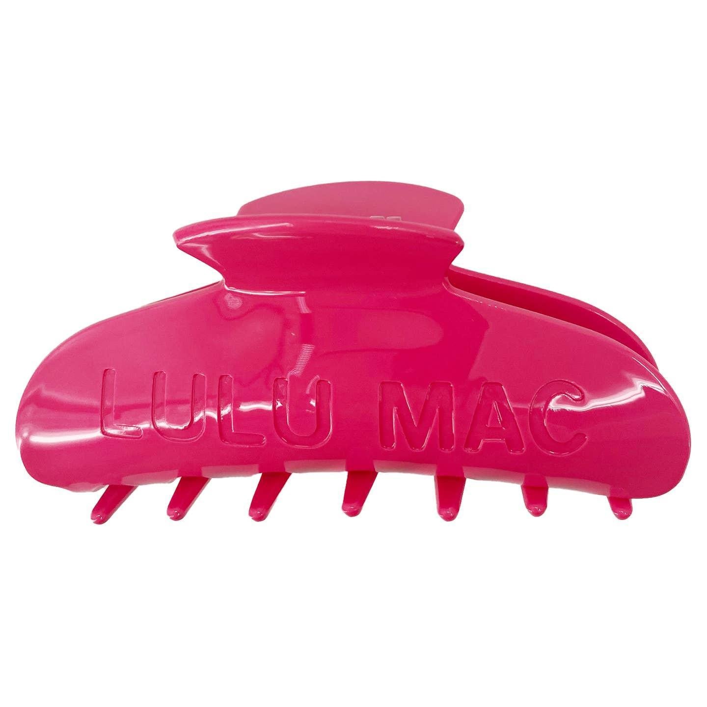 LULU Mac Hair Clip Hot Pink