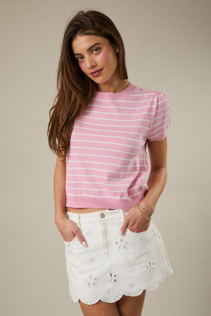 Spring Striped Sweater