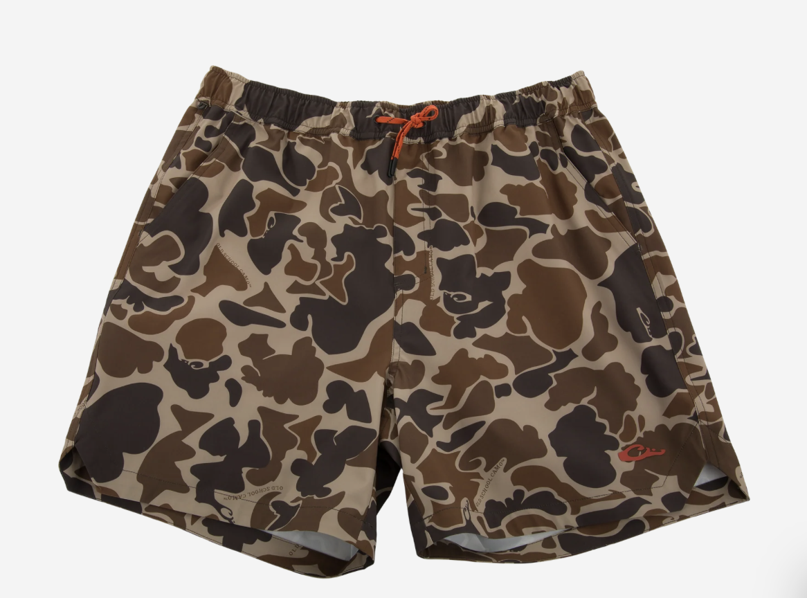 Lake Shore Dock Short - Camo Old School