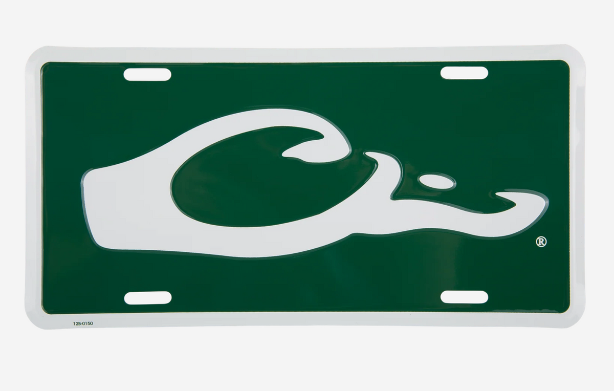 Drake License Plate Green