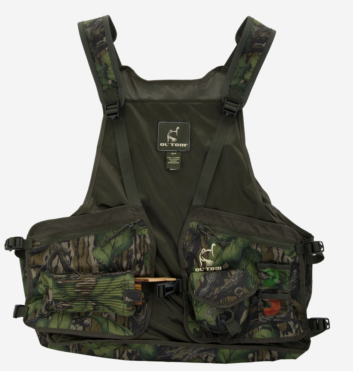 Ol Tom Turkey Strap Vest Full Foliage OSFM