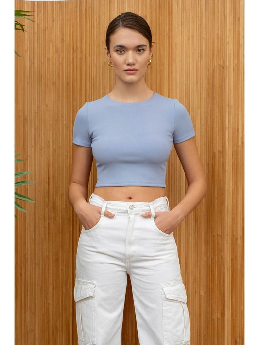 Queenie Knit Crop Top