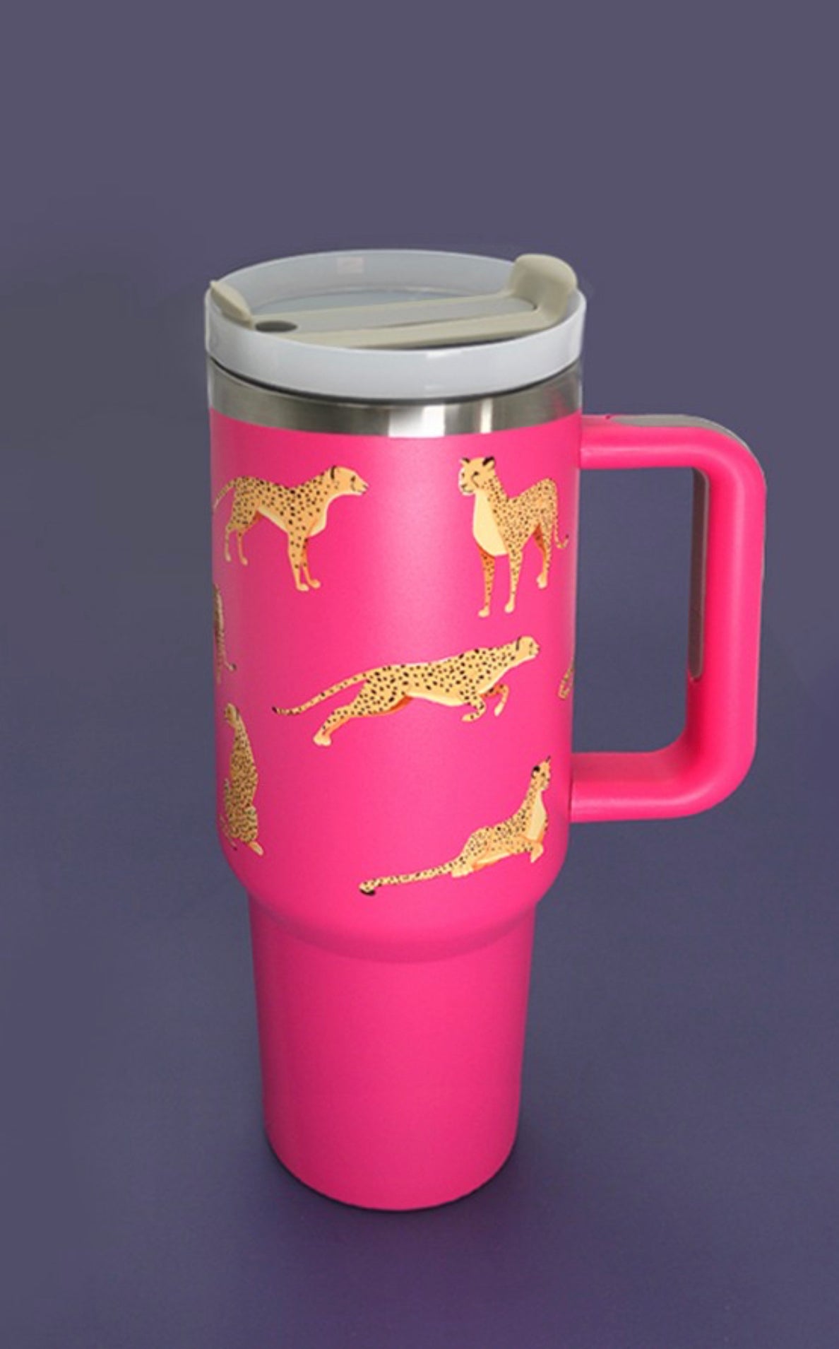 Cheetah tumbler