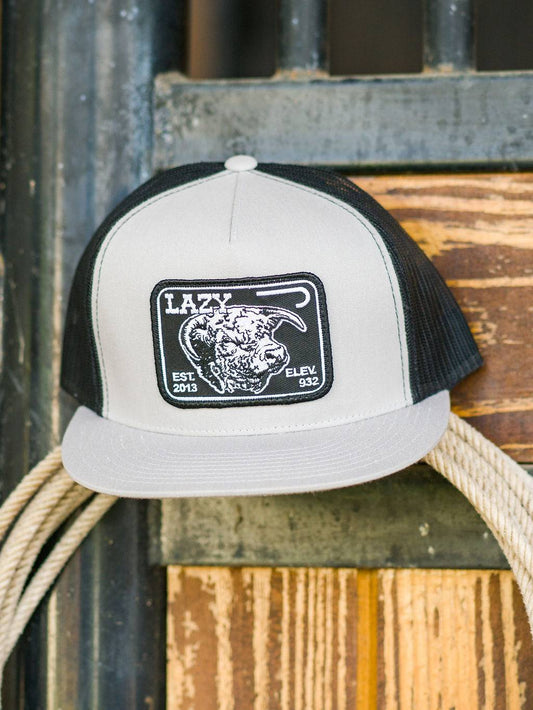 Elevation Grey & Black Classic Five Panel Hat