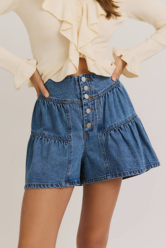 Hudson Flare Shorts