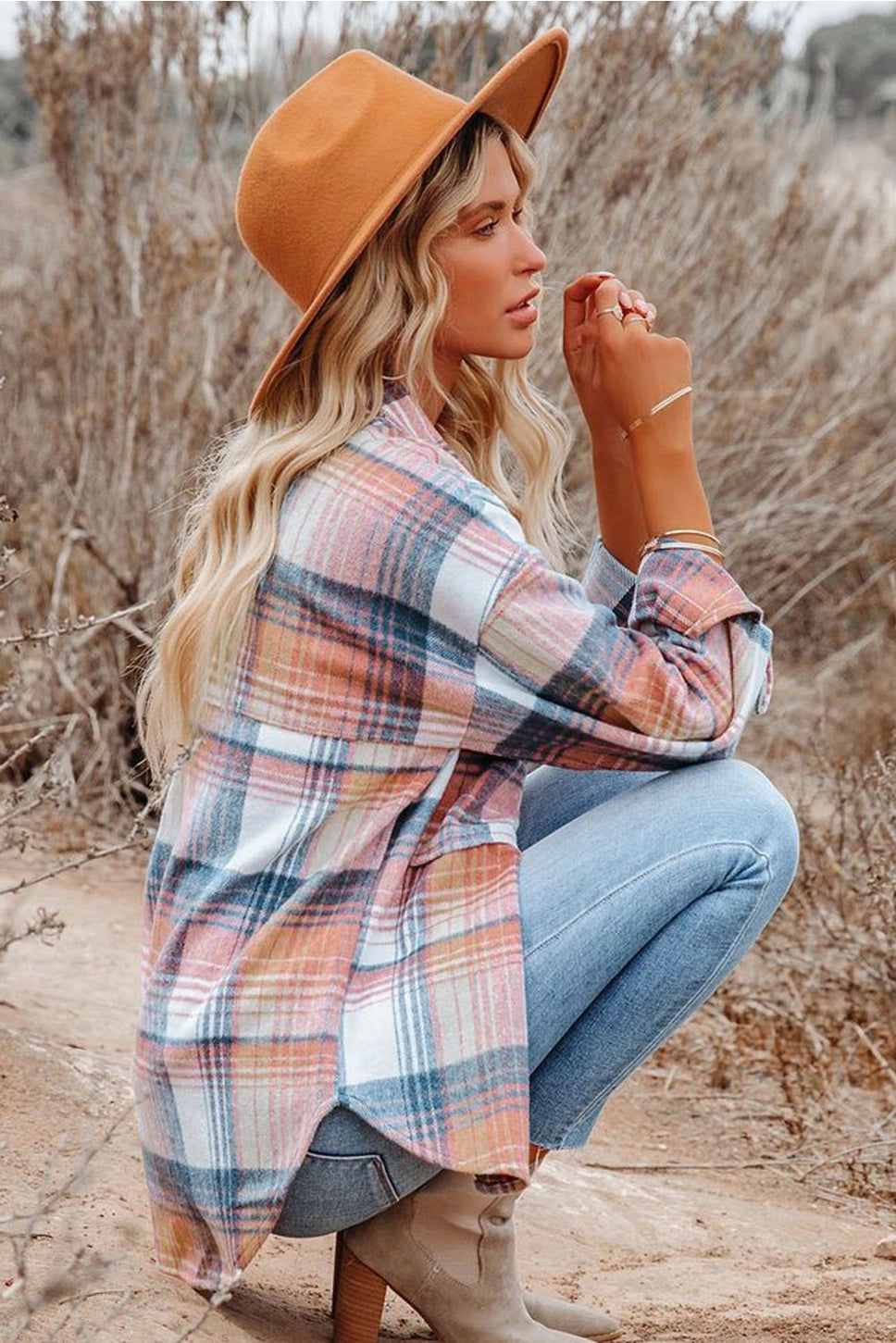 Pink obsessed flannel