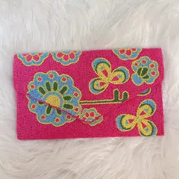 Beaded clutch