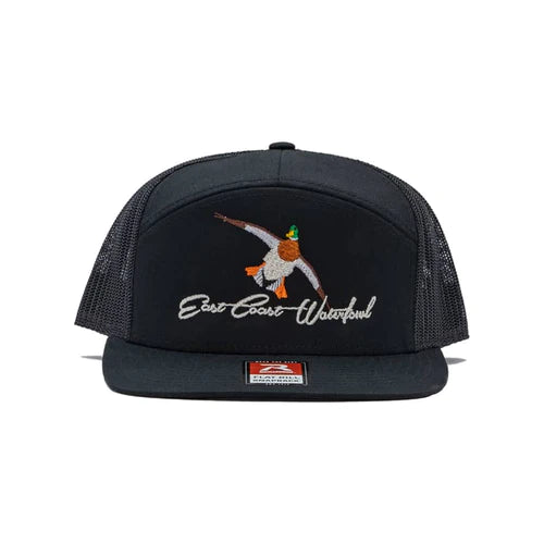 Embroidered Mallard 7 Panel Hat