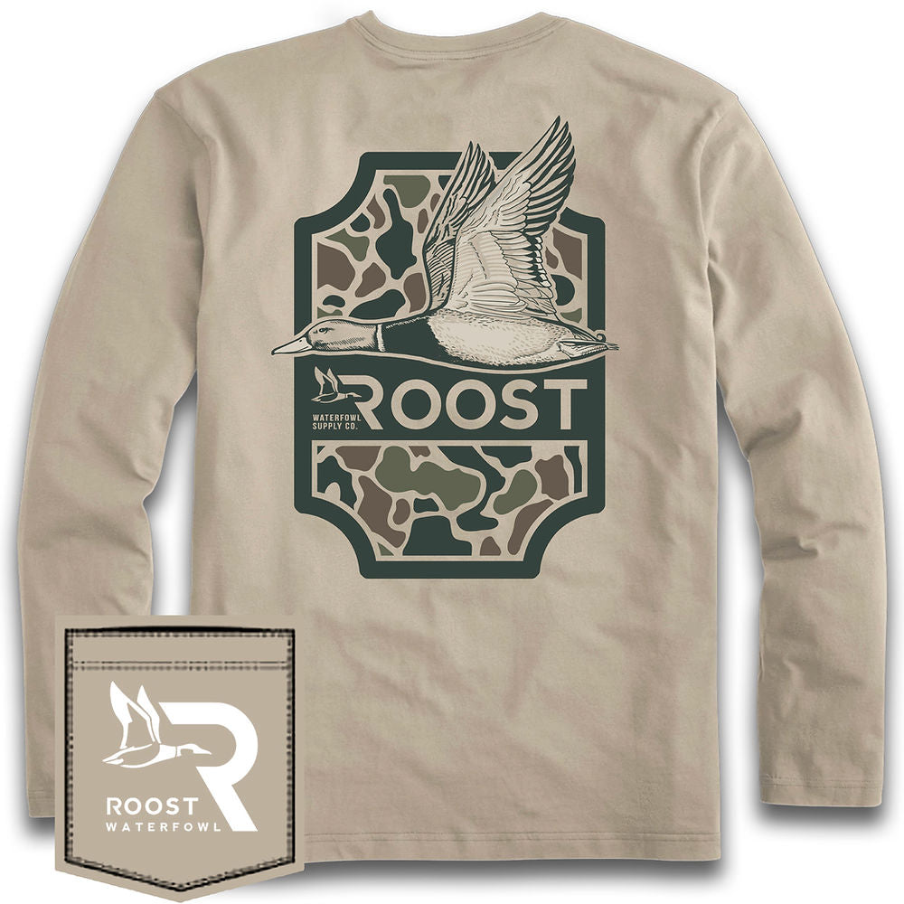 Youth Roost Camo Shield LS