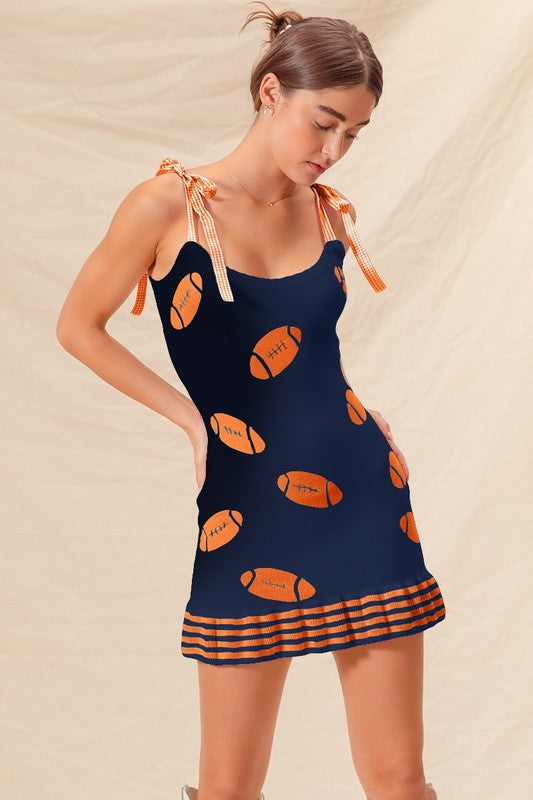 Gator Chomp Knitted Mini Dress