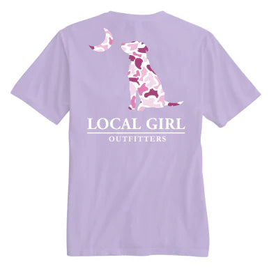 LG Pink Localfladge Dog & Moon