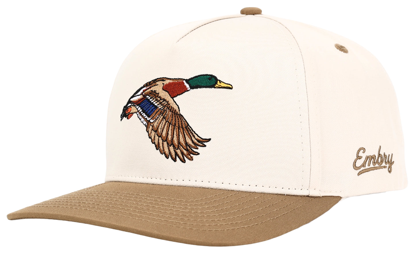 Cream/Tan Embry Mallard Hat