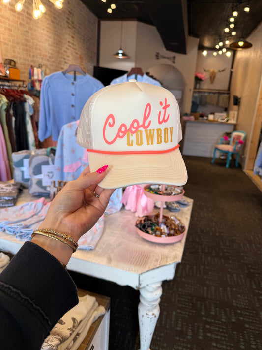 LG Cool It Cowboy Foam Trucker Hat