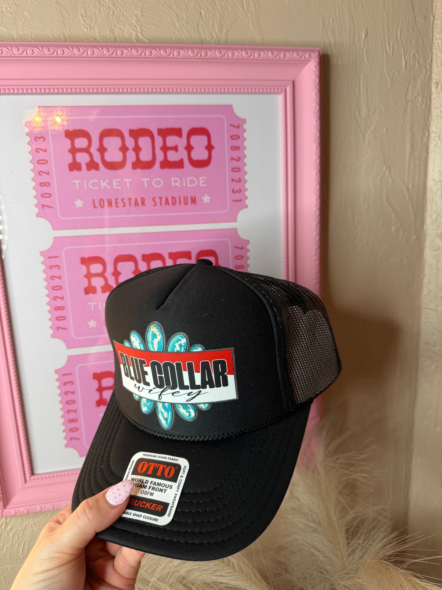 Blue Collar Wifey Trucker