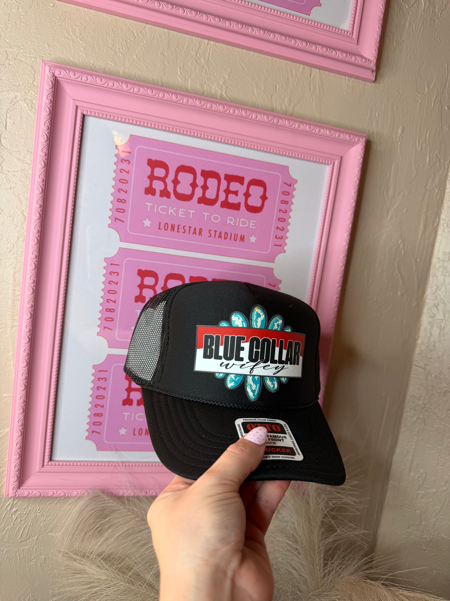 Blue Collar Wifey Trucker
