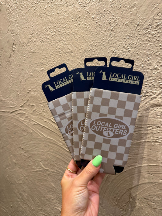 LG Modern Oval Slim Koozie