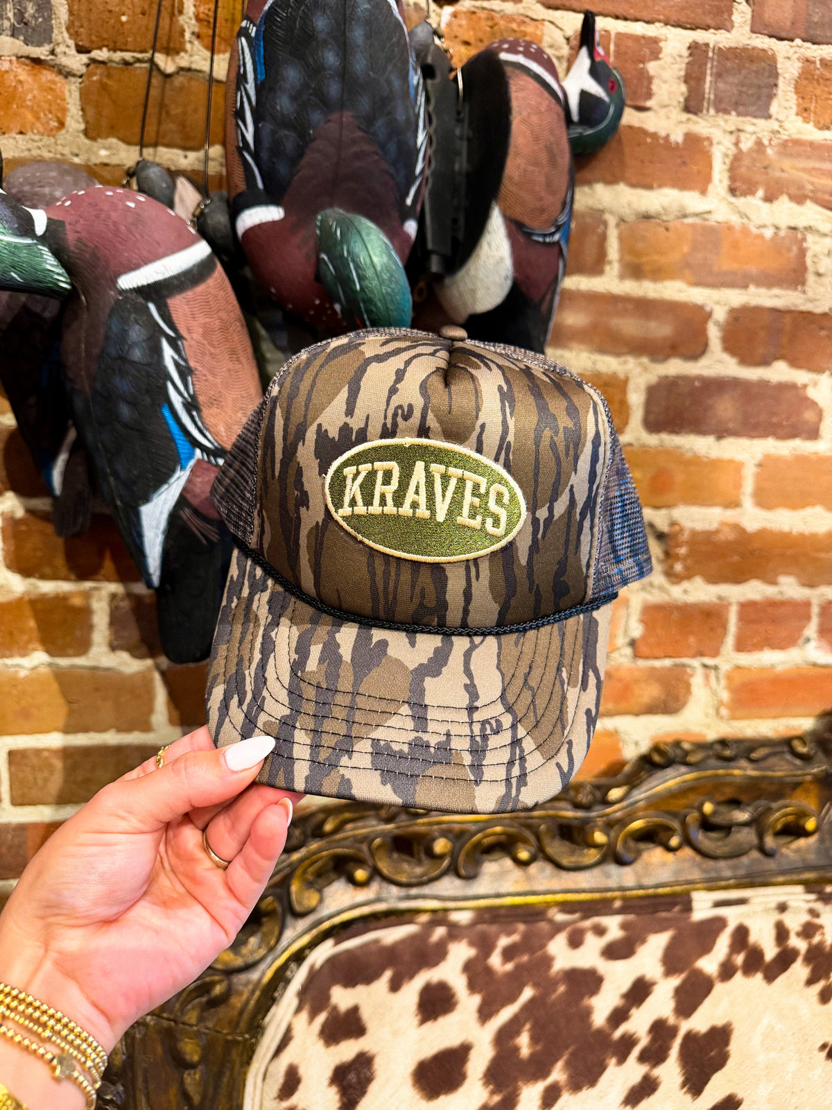 Krave's Bottomland Mossy Oak Foam Trucker