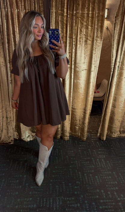 Sandra Babydoll Mini Dress