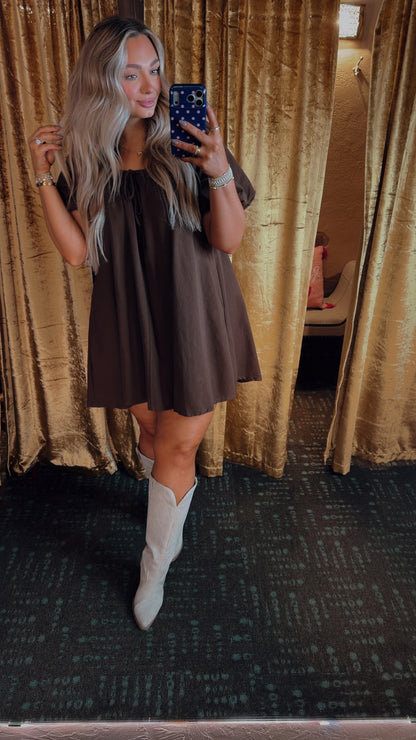Sandra Babydoll Mini Dress