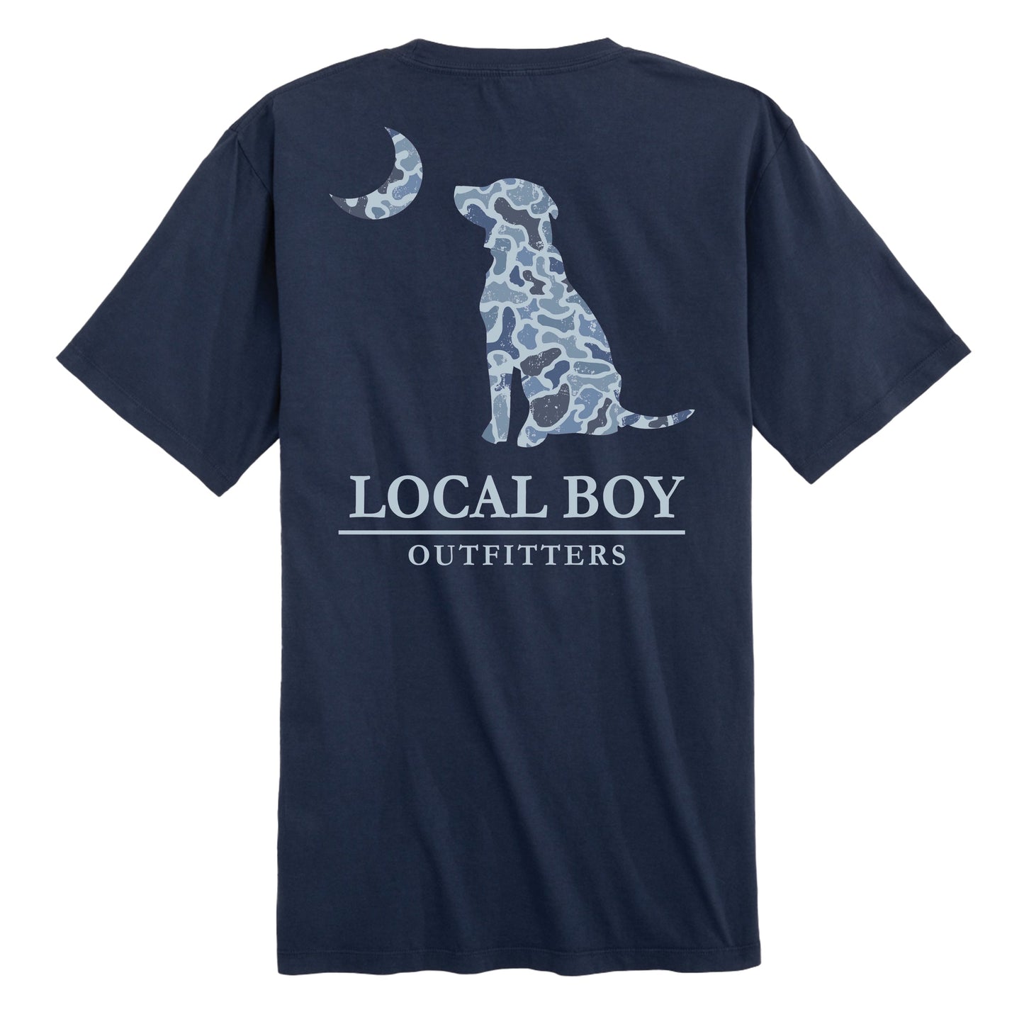 Distressed LCF Cobalt Dog & Moon SS Tee