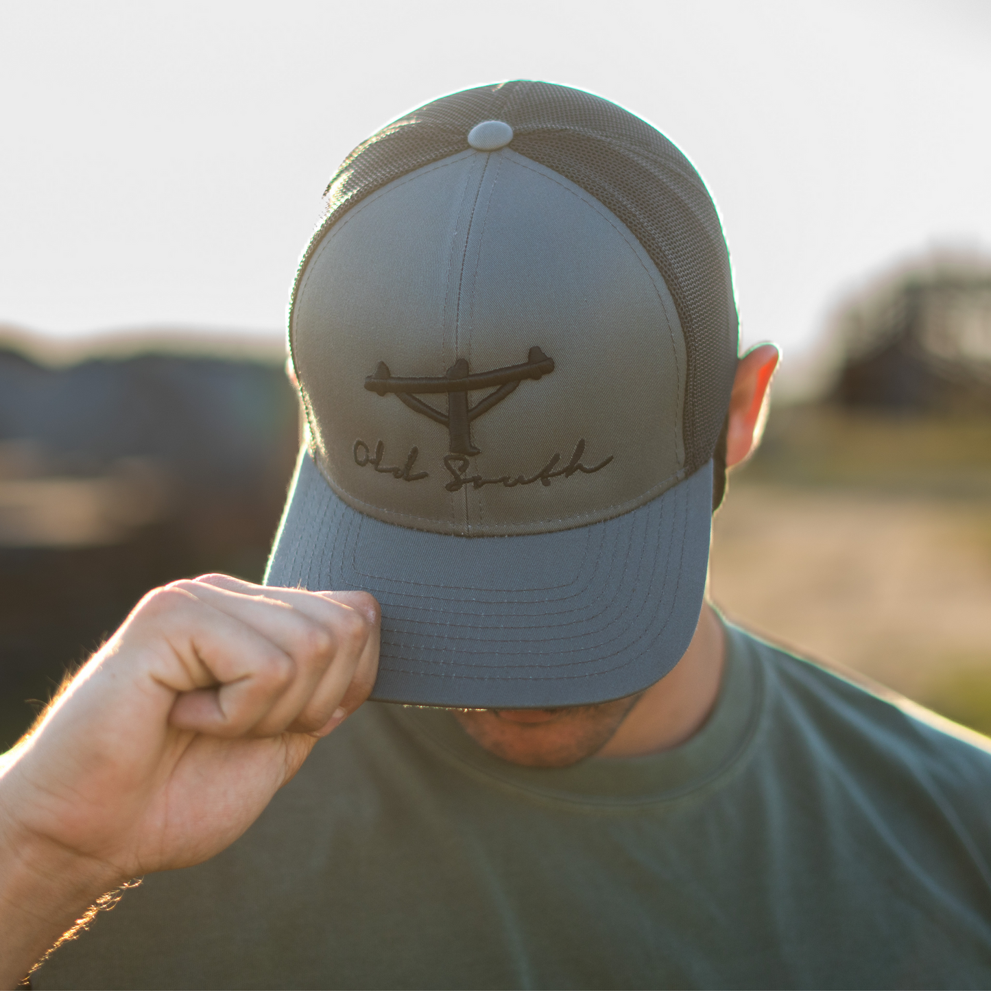 Lineman Pole Trucker Hat