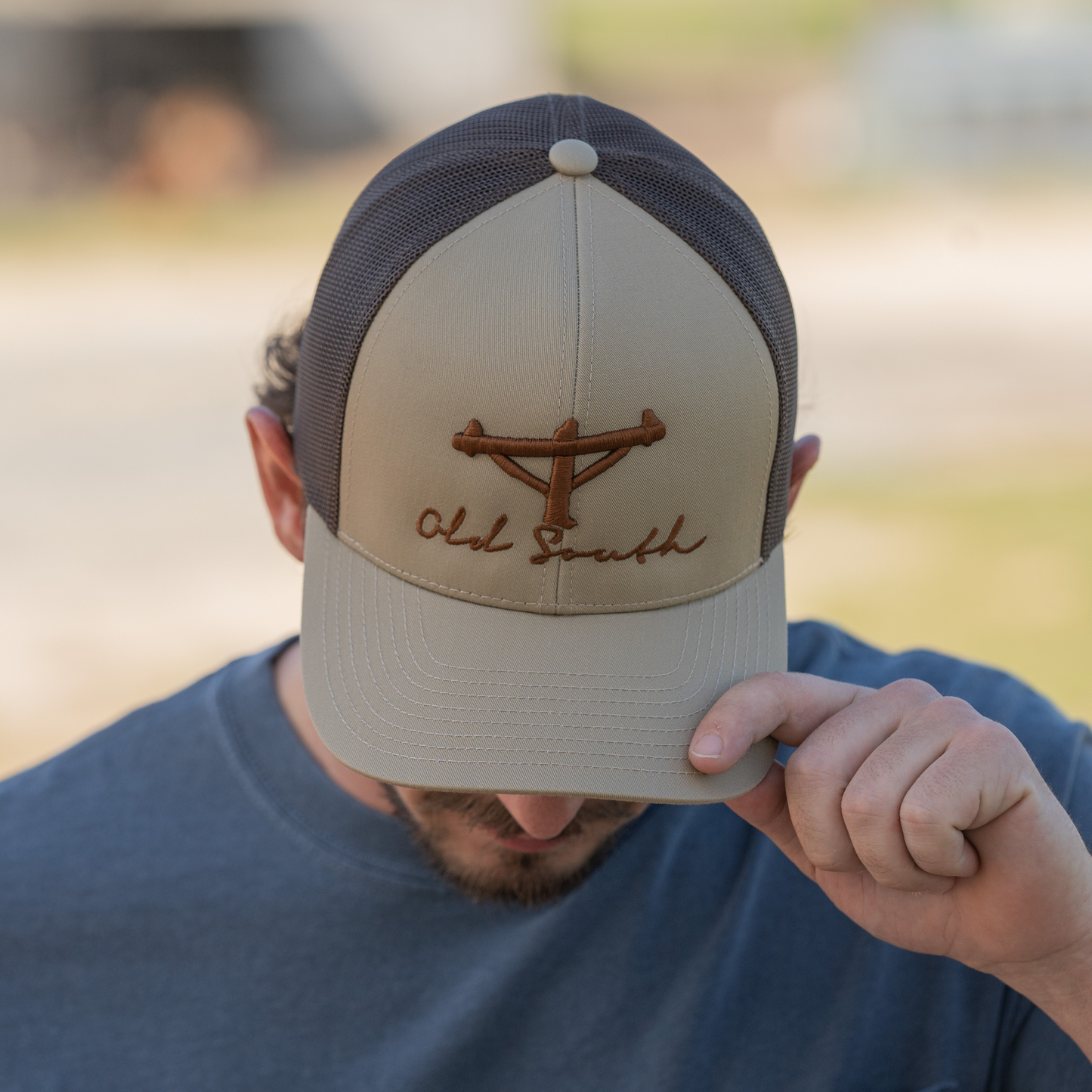 Lineman Pole Trucker Hat