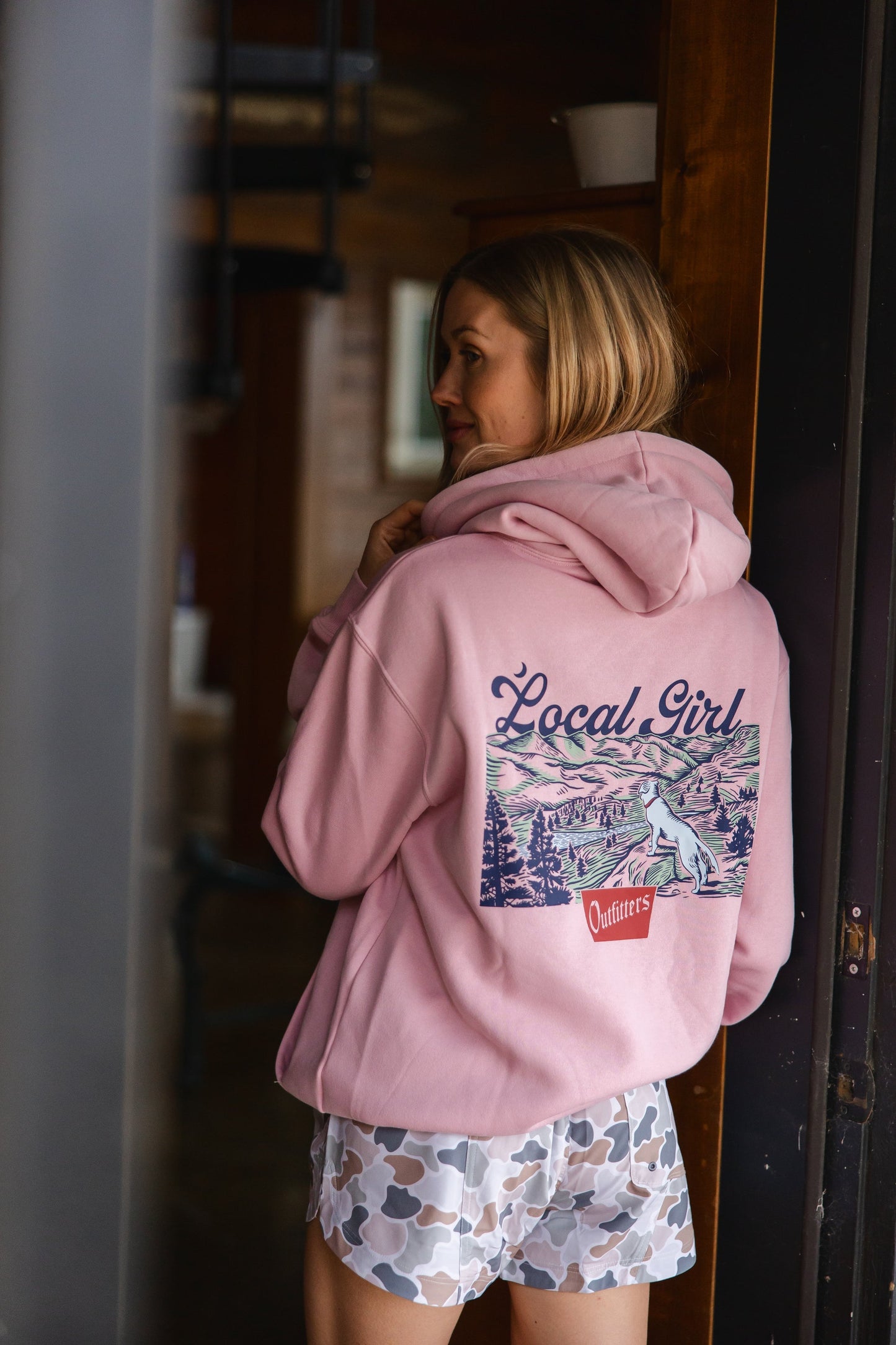 LG Brushwood Hoodie Lookout Pink