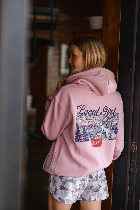 LG Brushwood Hoodie Lookout Pink