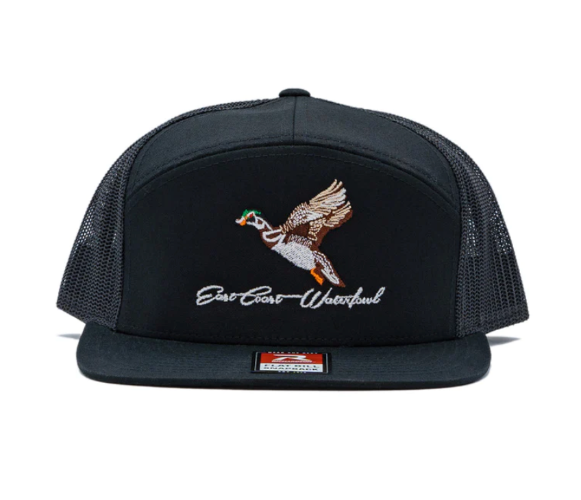 Embroidered Woodie 7 Panel Hat