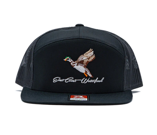 Embroidered Woodie 7 Panel Hat