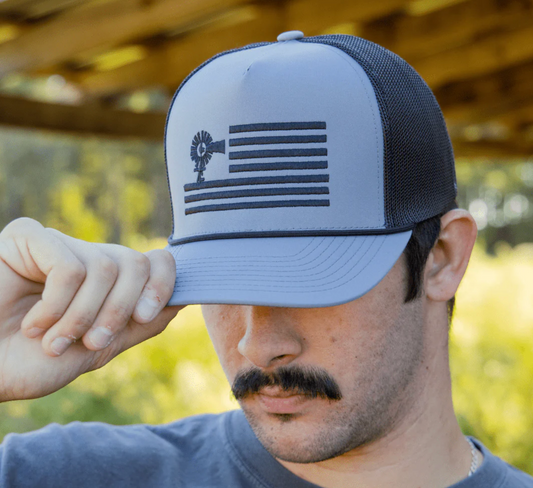 Logo Flag Trucker Hat