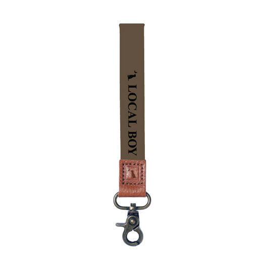 Brown Wrist Lanyard