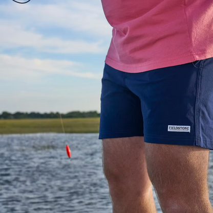 Youth Navy Boat Shorts