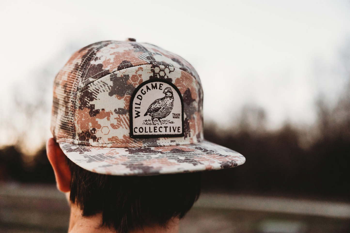 WIldgame 7 Panel Camo Quail Patch