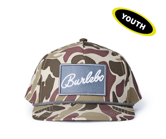 Burlebo Youth Cap - Grey Patch - Camo