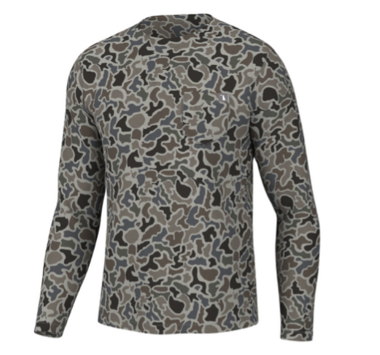 L/S Heather Blend Crew Localfladge