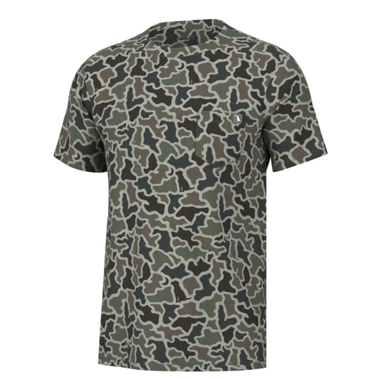 DMC S\S Heather Blend Crew