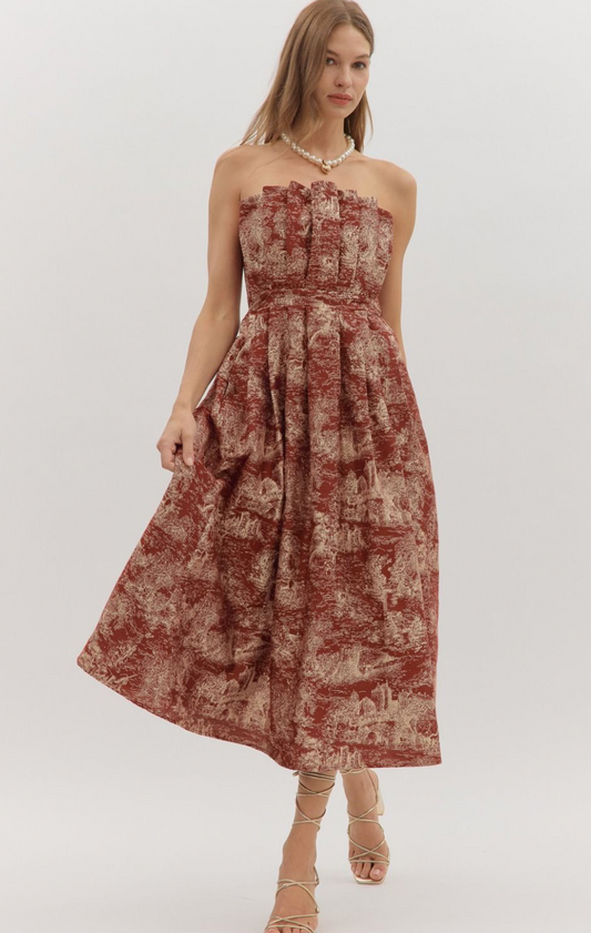 Fall Magic Midi Dress