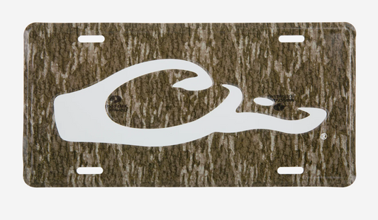 Drake Head License Plate - Bottomland