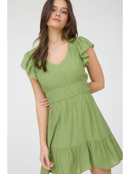 Skylines Olive Mini Dress