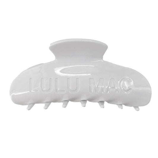LULU Mac Hair Clip White