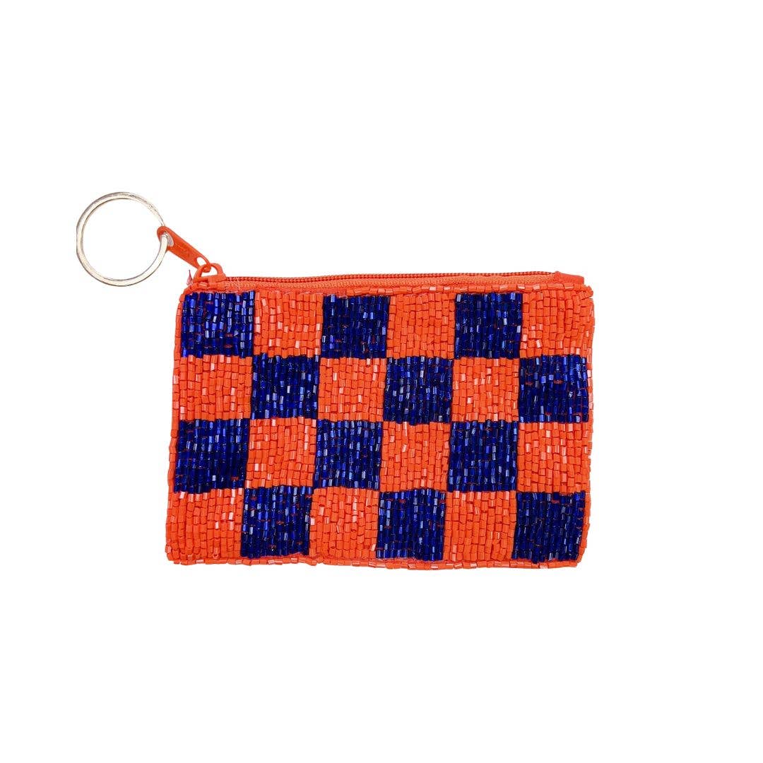 Beaded Keychain Pouch