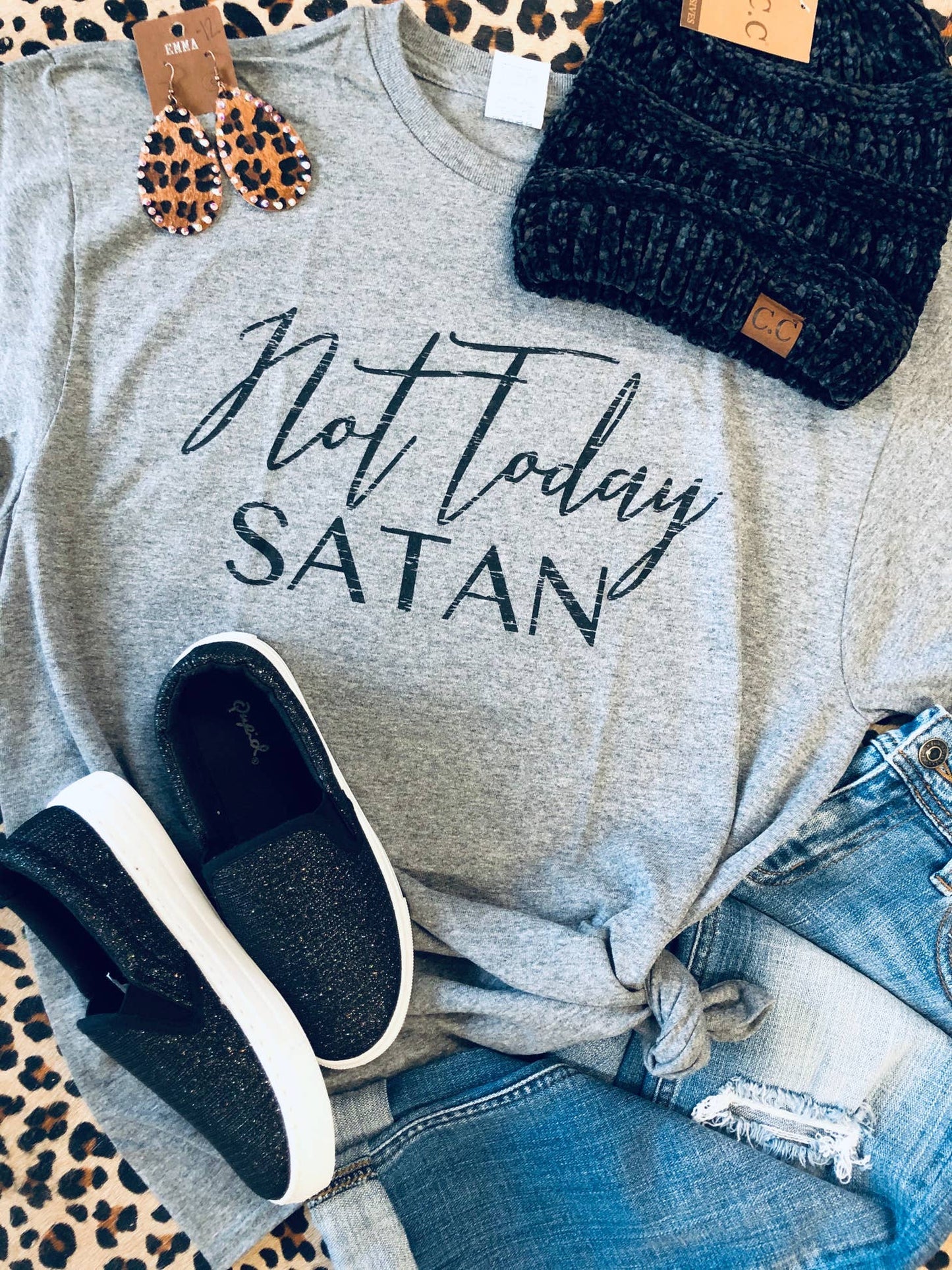 Not Today Satan Tee