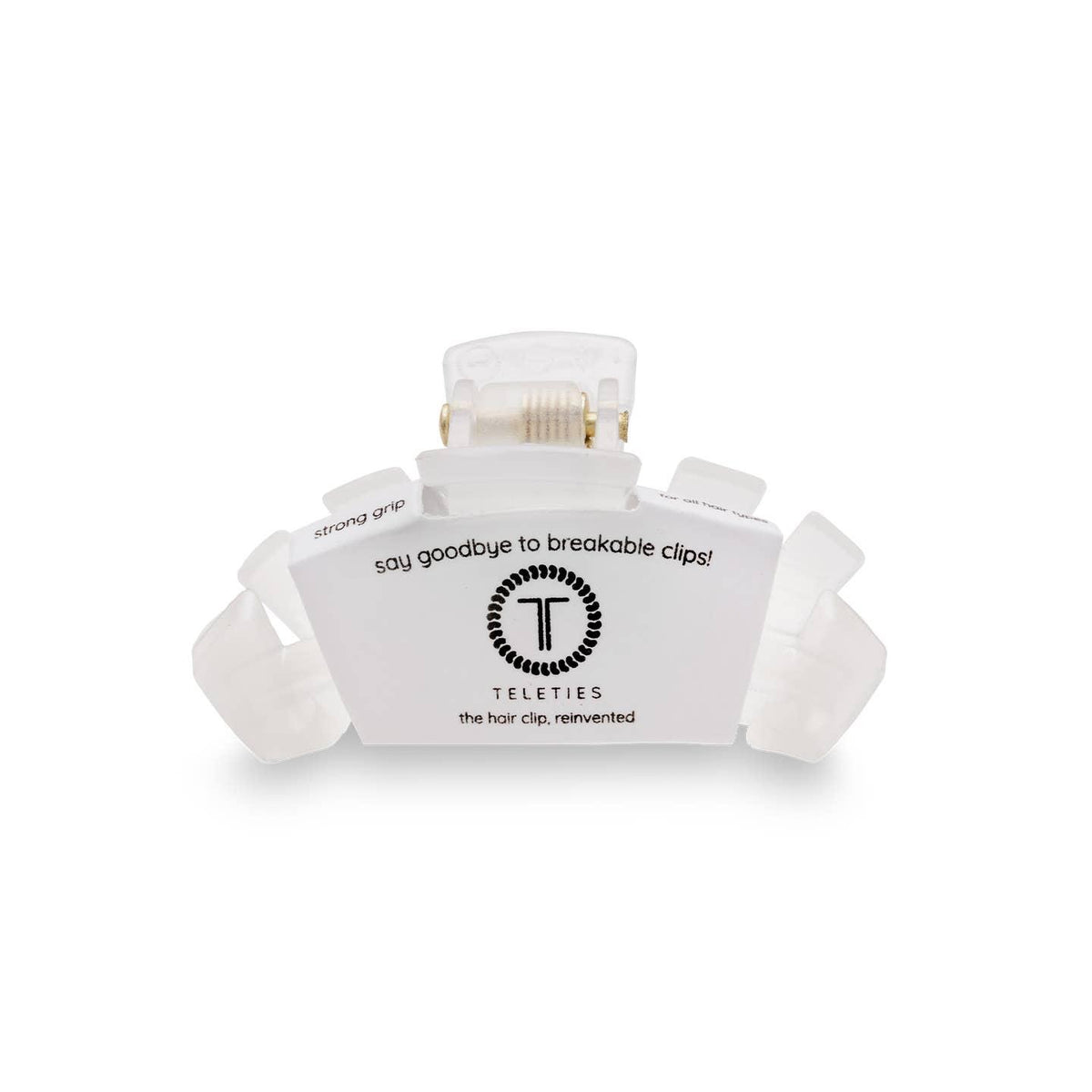 Classic Hair Clip | Tiny | Coconut White